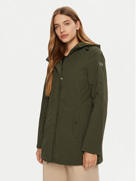 Champion Champion Демісезонна куртка 117570 Хакі Regular Fit
