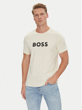 BOSS BOSS Póló 50491706 Fehér Regular Fit