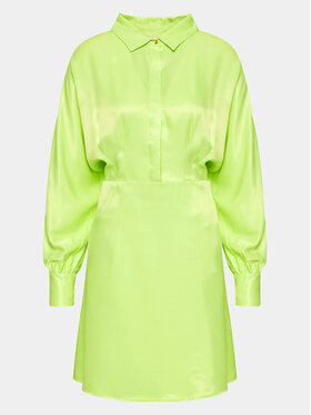 Liu Jo Liu Jo Košilové šaty WA3116 TS033 Zelená Regular Fit