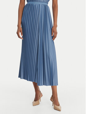 MAX&Co. MAX&Co. Faltenrock 2616771013200 Blau Regular Fit