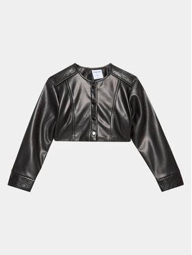 Mayoral Mayoral Giacca in similpelle 6432 Nero Regular Fit