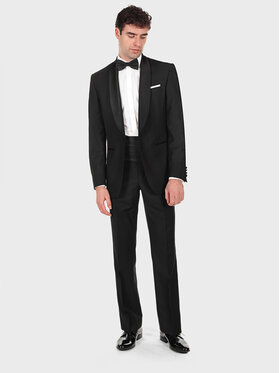 Evenemen Evenemen Garnitur Smoking Pro Czarny Slim Fit