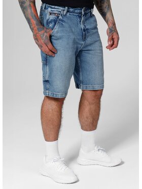 PITBULL PITBULL Szorty Szorty Niebieski Regular Fit