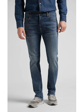 Lee Lee Jeansy RIDER Niebieski Slim Fit