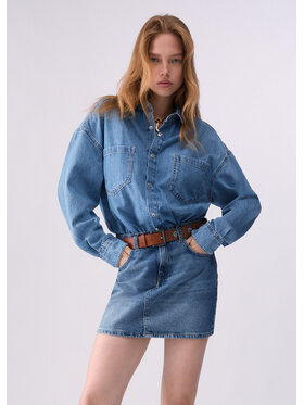Liu Jo Liu Jo Vestito di jeans UF6185D037079104 Azzurro chiaro Regular Fit