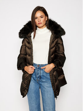 Hetregó Hetregó Vatovaná bunda Jasmine 20WD02 8I604F Hnědá Regular Fit