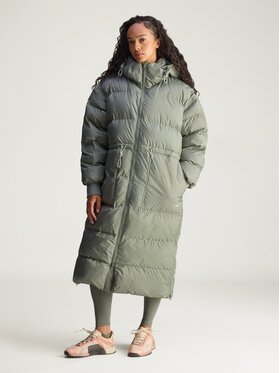 adidas by Stella McCartney adidas by Stella McCartney Kurtka wielofunkcyjna by Stella McCartney Long Padded Winter Jacket Zielony Loose Fit