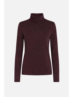 PINKO PINKO Μπλουζάκι Moss Maglia Μπορντό Regular Fit