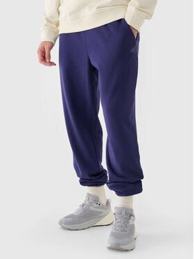 4F 4F Joggery 4FWMM00TTROM1139-031S Granatowy Regular Fit
