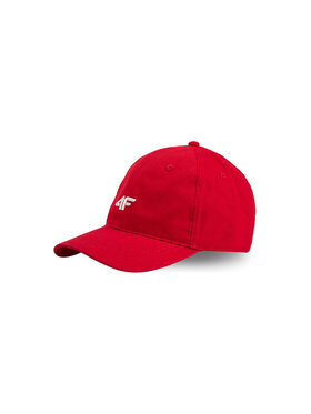 4F 4F Czapka z daszkiem BASIC+ Czerwony