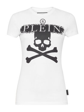 PHILIPP PLEIN PHILIPP PLEIN T-Shirt 3229 Biały Regular Fit