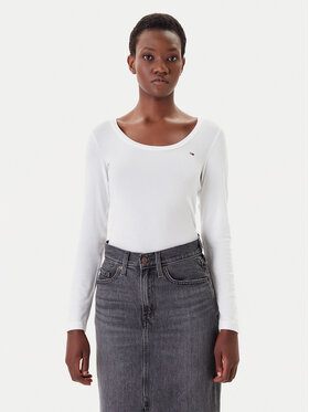 Tommy Jeans Tommy Jeans Palaidinė DW0DW20921 Balta Regular Fit