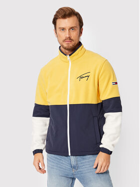 Tommy Jeans Tommy Jeans Kurtka przejściowa Tjm Mix Media Retro DM0DM14032 Żółty Regular Fit
