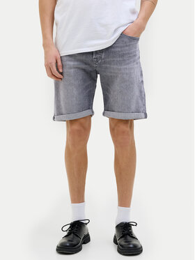 Jack&Jones Jack&Jones Džínové šortky Rick 12269612 Šedá Regular Fit