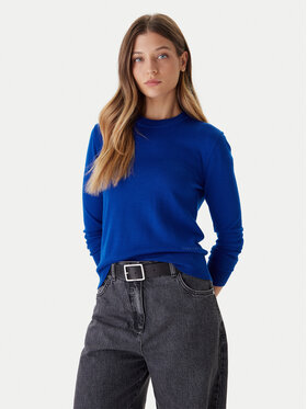 Calvin Klein Calvin Klein Sweter LV044D370G Niebieski Regular Fit