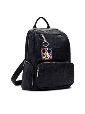 Desigual Desigual Раница All Mickey Chester 25SAKP04 Черен