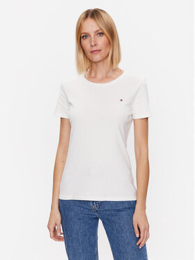 Tommy Hilfiger Tommy Hilfiger Póló Cody WW0WW37882 Ekru Slim Fit