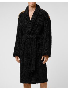 PHILIPP PLEIN PHILIPP PLEIN Szlafrok 1123 Czarny