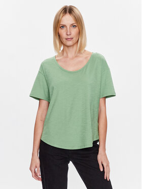 United Colors Of Benetton United Colors Of Benetton T-Shirt 3BVXD1033 Zelená Relaxed Fit