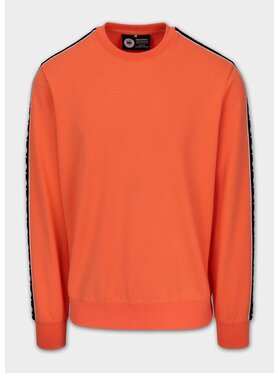 PITBULL PITBULL Bluza TAPE NUGGET Pomarańczowy Regular Fit