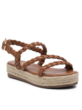 DeeZee DeeZee Sandály E8875-1 Hnědá