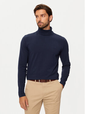 Pierre Cardin Pierre Cardin Bluză cu gât C5 30563.3051 Bleumarin Regular Fit