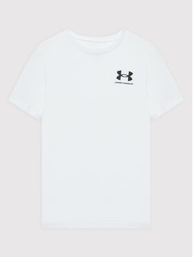Under Armour Under Armour Тишърт Ua Sportstyle Left Chest 1363280 Бял Regular Fit