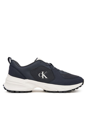 Calvin Klein Calvin Klein Сникърси Hike Runner Lace Up Su Mesh HM0HM02448 Тъмносин