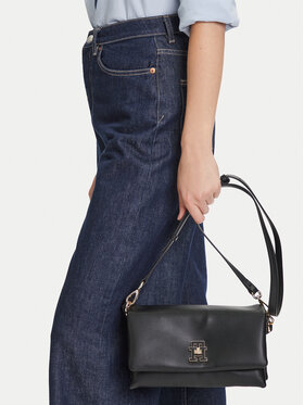 Tommy Hilfiger Tommy Hilfiger Дамска чанта Th Modern Conv Crossover AW0AW17465 Черен