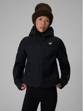 4F 4F Kurtka outdoor URBAN COMMUTER Czarny Regular Fit