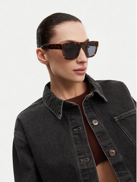 Vans Vans Okulary przeciwsłoneczne VN0A7PR1PA91 Brązowy