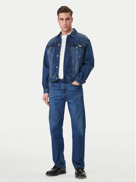 Τζιν μπουφάν Calvin Klein Jeans φωτογραφία