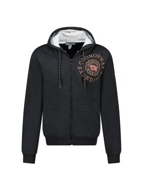 Geographical Norway Geographical Norway Bluza WZ3024H/GN-Black Czarny Regular Fit