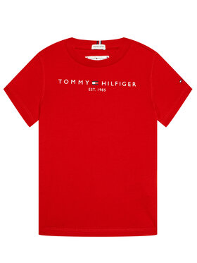 Tommy Hilfiger Tommy Hilfiger T-Shirt Essential KS0KS00210 Czerwony Regular Fit