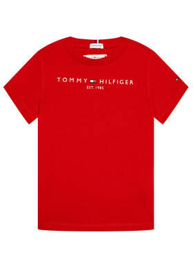 Tommy Hilfiger Tommy Hilfiger Тишърт Essential KS0KS00210 Червен Regular Fit