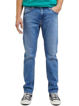 Lee Lee Jeansy DAREN ZIP FLY Niebieski Straight Fit
