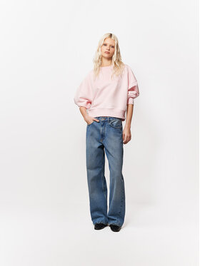 La Mania La Mania Bluza NUVOLA Różowy Basic Fit