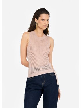 Liu Jo Liu Jo Sweter CF5102MS015A4355 Różowy Slim Fit