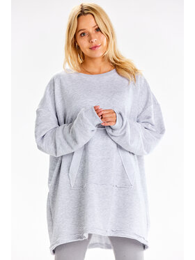 Infinite You Infinite You Mikina M335 Sivá Basic Fit