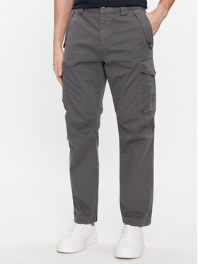 BOSS Boss Штани з тканини Sista-Cargo-1 50509100 Сірий Relaxed Fit