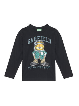 United Colors Of Benetton United Colors Of Benetton Halenka 35RYC10QA Černá Regular Fit