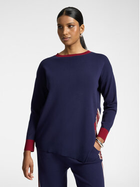 Elena Mirò Elena Mirò Sweter M064Z000827N0B1 Niebieski Boxy Fit