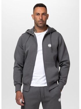 PITBULL PITBULL Bluza CHARGER SMALL LOGO Szary Regular Fit