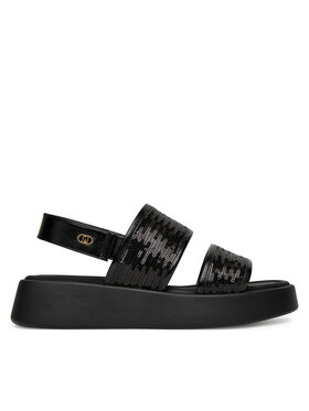Liu Jo Liu Jo Sandały Amber 01 SA5187 TX055 Czarny