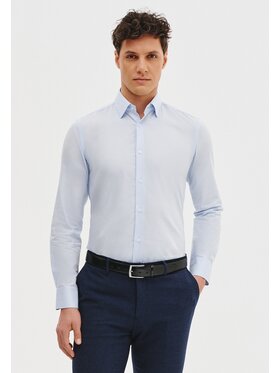 Pako Lorente Pako Lorente Koszula P25BN-1X-001 Niebieski Slim Fit