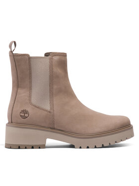 Timberland Timberland Členková obuv s elastickým prvkom Carnaby Cool Basic Chlsea TB0A41CW9291 Béžová