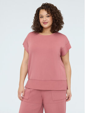 Fiorella Rubino Fiorella Rubino Bluza G854L008972N006 Różowy Boxy Fit