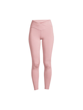 Casall Casall Legginsy Overlap High Waist Tights Różowy Slim Fit