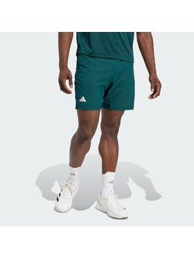 adidas adidas Spodnie materiałowe 152265 Zielony Regular Fit