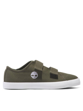 Timberland Timberland Kedai Newport Bay Low Hook & Loop Sneaker TB0A66U9EZ91 Chaki